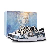 Nike Dunk Monster Lab, Žvaigždžių Jūros Karalystė Neslystančios Dėvėjimuisi Atsparios Žemos Klasės Riedlenčių Batai Unisex HF5441-100(Team445-) 36.5