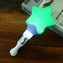 1-10pcs Kpop Lightstick Birthday Stick Concert Pentagram Glow Stick Handheld Flashing Rod Idol Support Rods 1pc