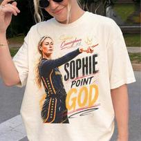 2026 Sophie Cunningham Point Geras Mėmė Spausdinti Unisex Marškinėliai Vyriški Moteriški Populiarus Mados T-shirt Gatvės Stilius Gerbėjo Dovana L