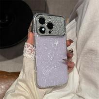 Glitter Resin Shell Case IPhone 17 Pro 16 15 With Seashell Stylish Protective Cover Women iPhone 17