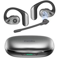 Bluetooth Headset New Standard for Business Earaku MicCuff Detachable microphone ear wireless earphone for noise 9 hours of talk for web Bluetooth