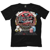 AEW Double or Nothing 2022 Event TShirt Front Print Only AEW Official TShirt Unisex T-Shirt Graphic Tee L