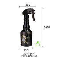 Adjustable Nozzle Spray Bottle 280ml Capacity Barber Spray Bottle Water Sprayer  For Hairdressing juoda