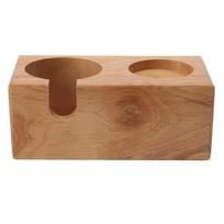 51-58mm Compatibility Coffee Tamper Stand 2-Hole Design Coffee Tamping Station  For Home Barista 1#