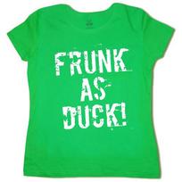 Ladies tee shirt Frunk as Duck funny green st patricks pattys day tshirt womens XXL