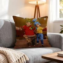 Game It Takes Two Cushion Cover 1Pcs Decorative Covers Soft Cushion Case For Sofa Couch Decor 40X40 45X45 Pillowcases Peach skin 18*18(CM)-1Pcs