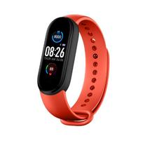 „Bluetooth“ išmanioji apyrankė Skambinkite „SmartWatch“ sportiniam išmaniajam laikrodžiui, skirtu „iPhone“ ir „Android“. raudona