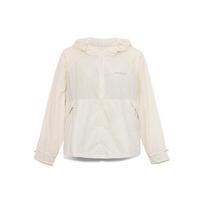 Timberland Solid Color Sun Protection Cool Feel Water Resistant Hooded Jacket Women jackets Vintage-White A66FQ-CM9 L