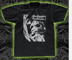 The Stooges roko grupės juodi trumpomis rankovėmis marškinėliai Visų dydžių S iki 5XL Unisex marškinėliai S