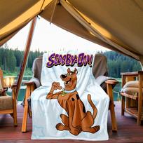 1PC Scooby Doo Outdoor Blanket Lightweight Flannel, Soft & Warm, All Season Use for Sofa 80x120cm