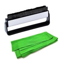 Carbon Fiber Cleaning Brush for Turntable LPs Records Anti Static Dust Remover Dirt Remove Tool with Cleaning Brush 1