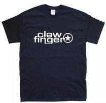 CLAWFINGER T-SHIRT sizes S M L XL XXL 3 4 XL colours Black, White M