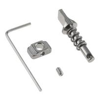 Longboard Surfboard Fin Screw Kit Stainless Steel Quick Snap Screw And Plate Replacement Inflatable SUPSurfboard Accessories violetinė