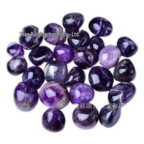 High-Quality Brazilian Amethyst Tumbled Stone 2-3cm 100g ametistas
