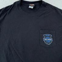 Harley-Davidson Chicago Illinois Pocket T-Shirt Large Motorcycle 115th Biker 2XL