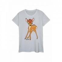 Bambi Womens_Ladies Classic Heather T-Shirt S juoda