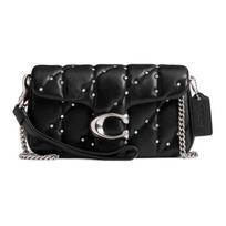 Coach Tabby 18 Magnetinis Užsegimas Odinė Pečių Kryžmai Nešiojama Rankinė Mažos Moteriškos Rankinės Juoda CZ522-LHBLK Basic Set (Bag+Dust Bag) black