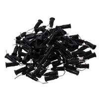 200pcs Blunt Tip 20 Gauge Bent Dispensing Tips Black Dispensing Needles Dispensing Needle Tips
