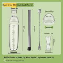 ZISIZ Professional Drink Shaker Cup