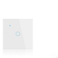 WiFi Smart Wall Switch V0 Fireproof Glass Panel Tuya App Works with Alexa Voice Control 6 Buttons 8 Switch 10 Gang Light Switch (White,86mm*146 mm&Uk Standard) balta