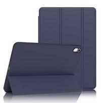 Case for iPad A16 11th Generation 11 Inch 2025 / iPad 10th 10.9 Inch 2022 Slim Soft Protective Cover Without Pencil Holder For iPad A16 11th 11" 2025&11"&PU+TPU tamsiai mėlyna spalva