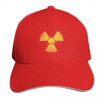 Radioactive Atomic Nuclear Symbol Baseball Cap Hood Kids Hat Golf Hat Unisex Hats For Women Unisexs
