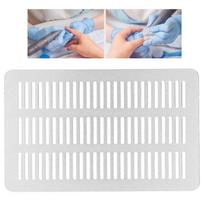 Built-in Mesh Nail Dust Collector Filter Stainless Steel Vent Cover Air Grille  For Nail Filing