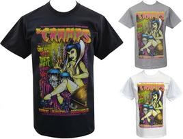 The Cramps Mens PSYCHOBILLY T-Shirt Frankenstein Zombie Pin-up Garage Punk XXXXL