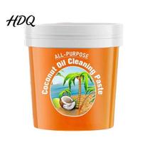 Stainless Steel Polish Cleaner All-Purpose Coconut Oil Cleaning Paste Heavy Stain Biodegradable Product Remover Detergent for Polishing Copper A orange