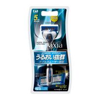 Kai Corporation Axia Razor Shaft 1 Replacement Blade Included Moisture for a Smoother Shaving Razor with Double Smoother GA0014X4 - + -  Exceptional mėlyna