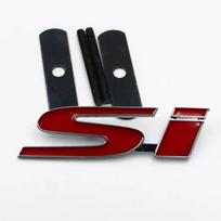 Raudona Metalinė SI Priekinės Variklio Dangčio Grotelių Emblema ho/nda civ/ic acc/ord tinka cr/v h/rv ja/zz automobiliui Grotelių Emblemos priedai raudona
