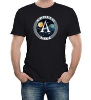 Mens NASA Project Apollo Space Program Logo T-Shirt space science cool S