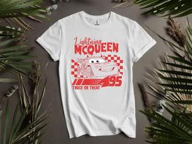 Lightning McQueen Truck Or Treat T-shirt T shirt Men Women Unisex Tshirt K921 2XL gray