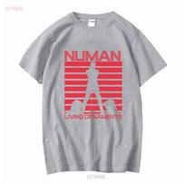 Gary Numan T Shirt Living Ornaments New Wave Synthpop Men's Medium long or short sleeves vintage Washed Top For Everyday Wear S