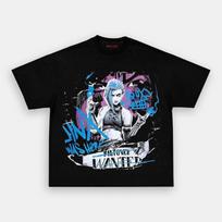 JINX Arcane LOL Graphic Tee Unisex Short Sleeve Shirt S-5XL Unisex T-Shirt S