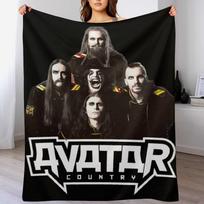 best art of avatar band Throw Blanket Warm Cozy Throw Blanket for Living Room Couch 102x76cm(40x30in)