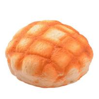 Realistiškas ananasų bandelės minkomas žaislas 10 cm lėtai keliantis PU Fidget streso malšinimui Mielas maisto tematikos raktų pakabukas Stalo dekoracija Nešiojama dekompresijos priemonė orange