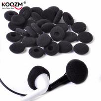 30pcs Sponge Covers Tips Black Soft Foam Earbud Headphone Ear pads Replacement For Earphone MP3 MP4 Moblie Phone China Mainland