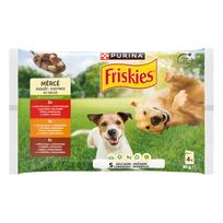 Šlapias šunų maistas Friskies, 0.085 kg x 4 vnt.