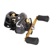NARON Baitcasting Reel 10KG Max Drag 19+1BB 7.2:1 High Speed Plastic River Jig Wheel Metal Line Cup Sea Catfish Bass Carp Right Hand