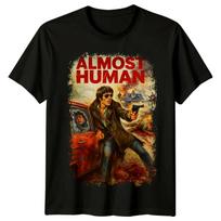 Beveik žmogus (1974 m) Filmo plakato įkvėpti unisex marškinėliai Retro 80-ųjų Tee XXXL