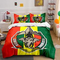 Surin City Elephant Emblem Set Bedding Duvet Cover Set Duvet Cover Pillowcases (1 * Duvet Cover 2 * Pillowcases, without duvet insert) 135x200cm
