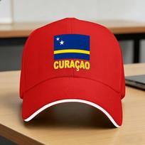 Curacao Soccer Casual Baseball Cap Spring  Trucker Hat High Quality Tennis Skate Snapback Cap Unisex Unisex Vintage Baseball Caps One Size