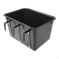 Horse Feed Bucket Feeder Bin Easy to Clean Stall for Stable, Barn