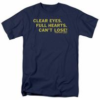 Friday Night Lights Clear Eyes T Shirt Mens Licensed Classic TV Show Navy S