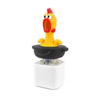 1/2 Pcs Seagull Mine Button Keychain Rechargeable Fidget Clicker with Real Sound Size#31