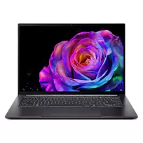 Nešiojamas kompiuteris Acer Swift X 14 OLED SFX14-73G-975F NX.J81EG.004 — 14,5 colio 2880×1800, Intel Core Ultra 9 285H, 2TB SSD, GeForce RTX 5070, HDMI/USB-C, Windows 11 Home