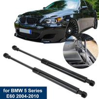 2PCS Carbon Hood Air Struts Bar Lift For BMW E60 E61 520I 525I 530I 535I 540I Gas Spring Hood Air Support Rod 51237008745