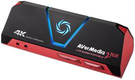 AVerMedia HDMI USB Live Gamer Portable 2 PLUS PLUS įrašymo įrenginys žaidimų įrašymui ir tiesioginei transliacijai DV478 Suderinamas su macOS AVT-C878 [4K Pass-Through]