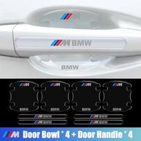 BMW GROUP Automobilio Durų Dubenėlio Rankenos Apsauginės Lipdukai BMW 1 2 3 4 5 6 7 Serijai X1 X3 X4 X5 X6 X2 X7 F10 F15 F16 F20 F30 F18 F25 white